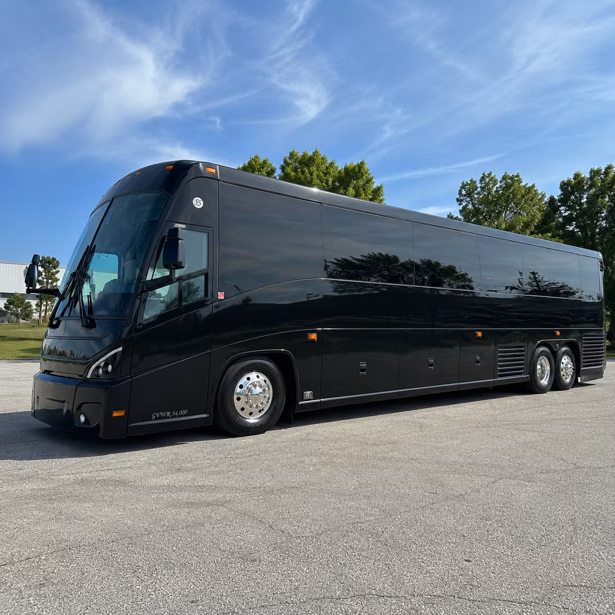 worcester 47 passenger charter bus