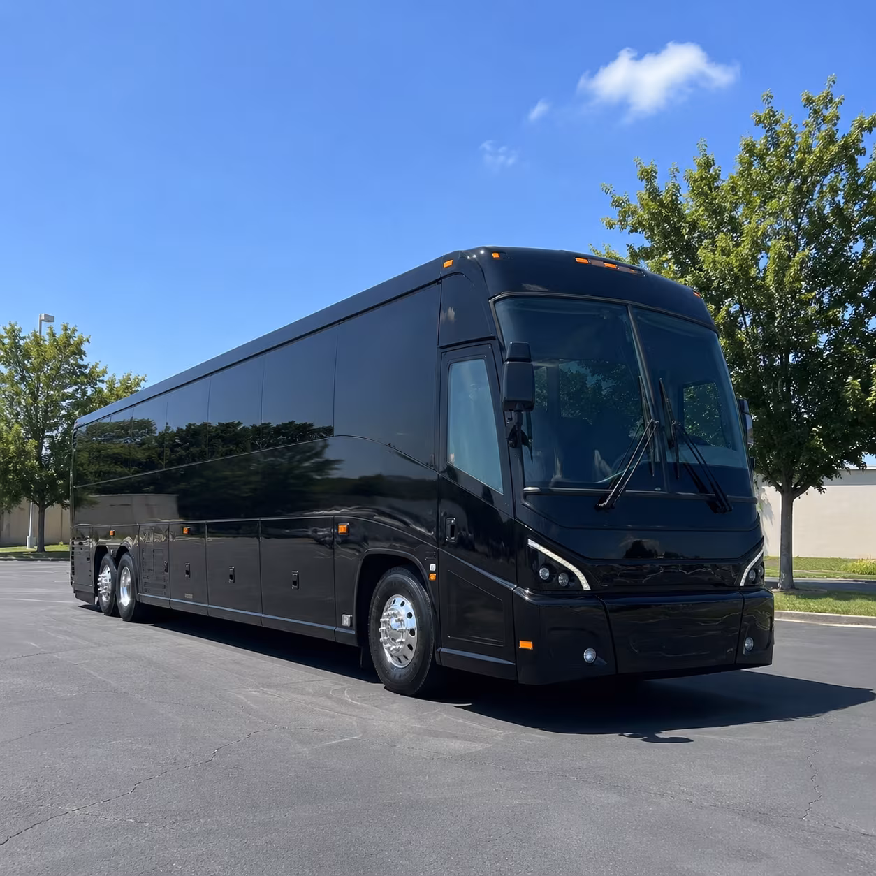 worcester 56 passenger charter bus