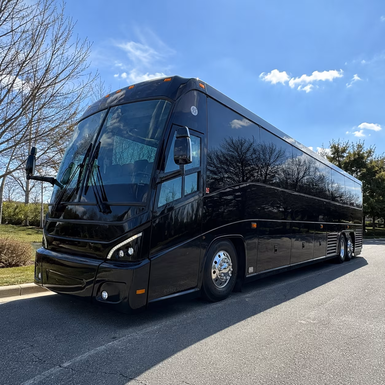 worcester bus rental service area