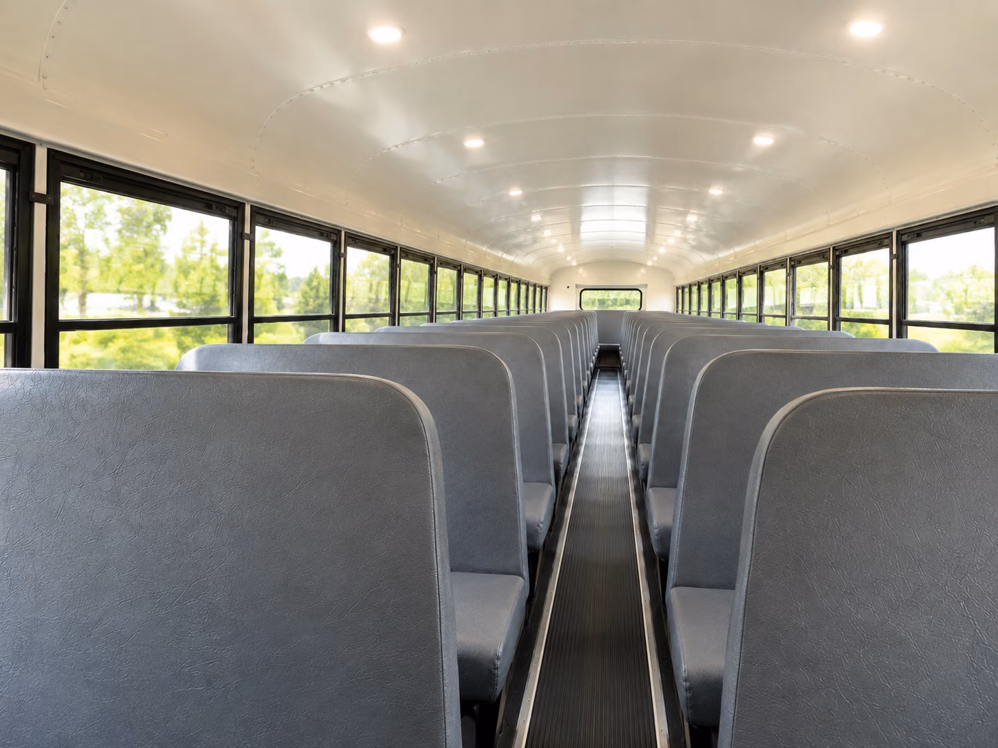 worcester school bus interior